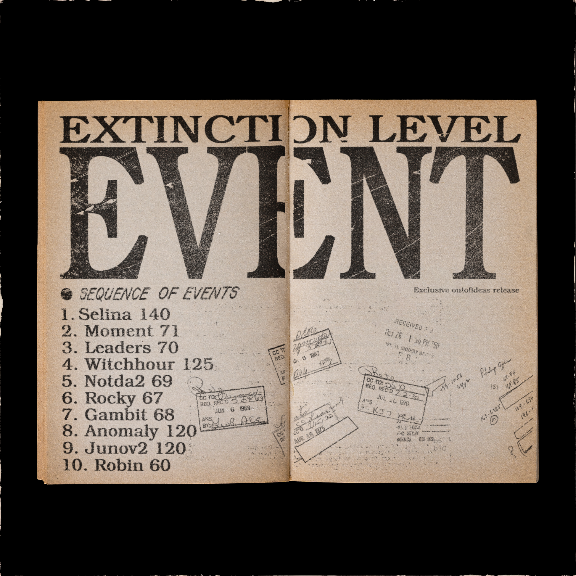 EXTINCTION LEVEL EVENT